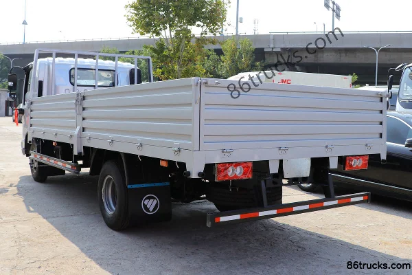 Foton Ollin CTS 170 ch 4X2(6 roues) camion léger à plateau de 5,15 mètres à cabine simple (China VI) (BJ1108VEJEA-AC1) Carrosserie (2) | 86T