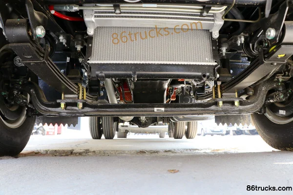 JAC Kangling J5 115 hp 4X2(6 wheels) 4.15m Single Row Van Light Truck Chassis (3) | 86Trucks
