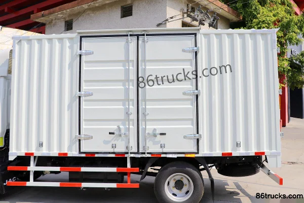 JAC Kangling J5 115 hp 4X2(6 wheels) 4.15m Single Row Van Light Truck Body (2) | 86Trucks