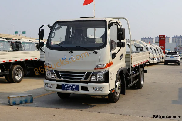 JAC Junling V3 109 ch 4X2(6 roues) 3,37 m camion léger à ridelles cabine avancée Extérieur (3) | 86Trucks