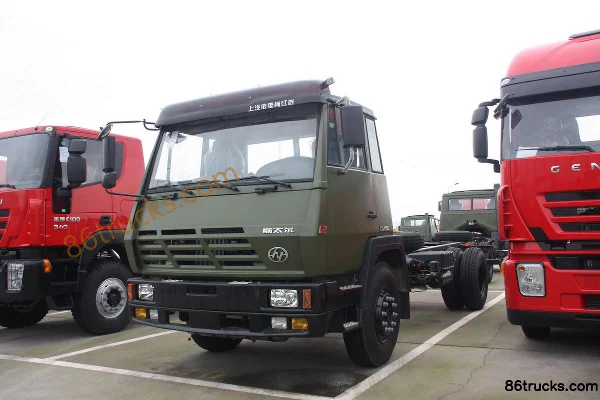 Hongyan Steyr Heavy Truck 266 hp 4X2(6 wheels) Cargo Truck (Special Vehicle Chassis) Exterior (3) | 86Trucks
