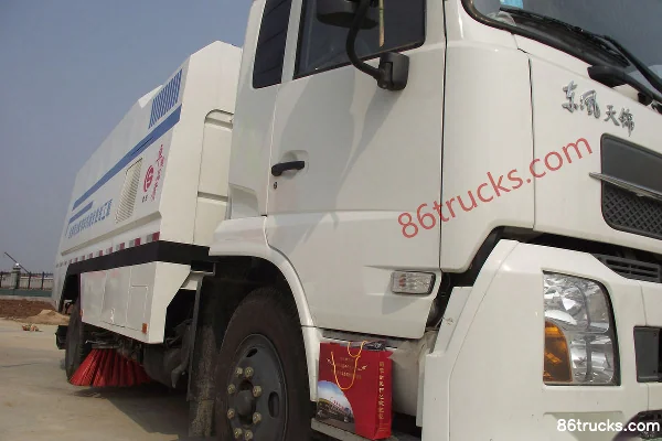 Dongfeng Commercial Vehicle Tianjin 180 ch 4X2(6 roues) Balayeuse (marque Chusheng) Extérieur (2) | 86Trucks