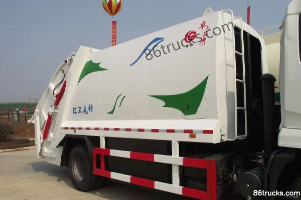 Dongfeng Commercial Vehicle Tianjin 190 hp 4X2(6 wheels) Garbage Truck (Chusheng Brand) Cab (1) | 86Trucks
