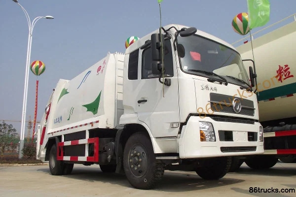 Dongfeng Commercial Vehicle Tianjin 190 hp 4X2(6 wheels) Garbage Truck (Chusheng Brand) Exterior (3) | 86Trucks
