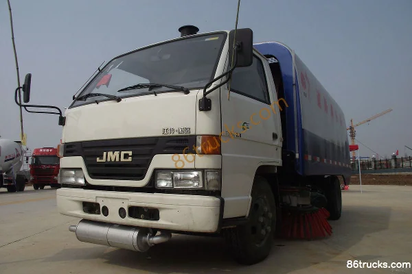 JMC Shunda 102 hp 4X2(6 wheels) Sweeper Truck (Chusheng Brand) Exterior (2) | 86Trucks