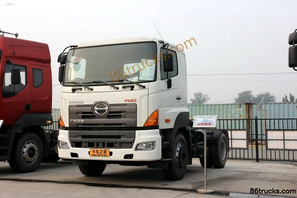 GAC HINO Série 700 poids lourd 380 ch 4X2(6 roues) tracteur routier (toit plat) Extérieur (2) | 86Trucks