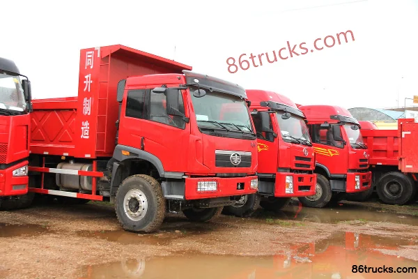 FAW Jiefang Qingdao Xindawei heavy truck 336 hp 6X4(10 wheels) 5.6m dump truck Exterior (2) | 86Trucks