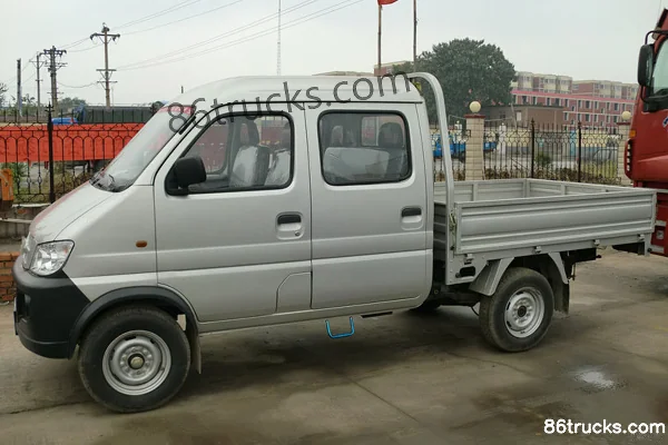Changan Kuayue Xinbao 1.0L 53 hp 4X2(6 wheels) Gasoline 2m Double Row Side Panel Micro Truck Exterior (3) | 86Trucks