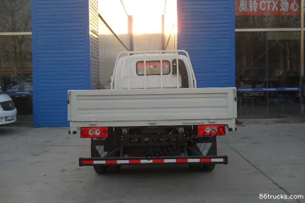 Foton Ollin TX 95 ch 4X2(6 roues) camion léger à plateau à ridelles simple cabine 3,8 m Extérieur (3) | 86Trucks