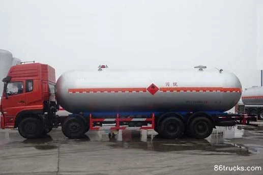 Dongfeng Commercial Vehicle Tianlong 270 hp 8X4(12 wheels) Liquefied Gas Transport Truck (Chengliwei Brand) Exterior (2) | 86Trucks