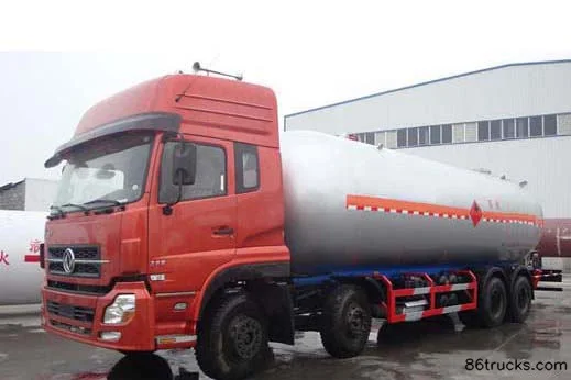 Dongfeng Commercial Vehicle Tianlong 270 hp 8X4(12 wheels) Liquefied Gas Transport Truck (Chengliwei Brand) Exterior