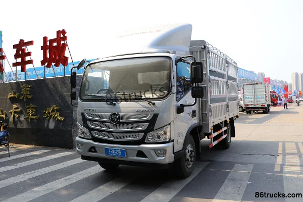 Foton Aumark S3 Series Express Delivery Version 156 hp 4X2(6 wheels) 4.17m Single Row Grain Van Light Truck Exterior (3) | 86Trucks