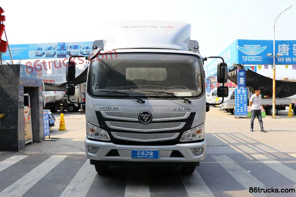 Foton Aumark S3 Series Express Delivery Version 156 hp 4X2(6 wheels) 4.17m Single Row Grain Van Light Truck Exterior (2) | 86Trucks