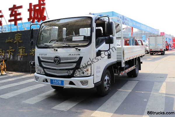 Foton Aumark S3 Série 110 ch 4X2(6 roues) Camion léger à plateau avec ridelles 3,83 m Extérieur (3) | 86Trucks