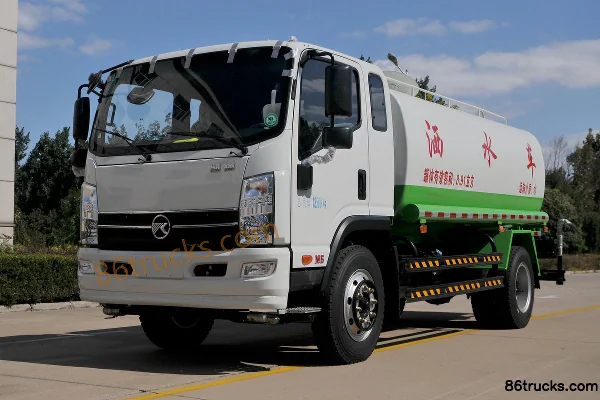 Kama Kaijie M6 129hp 4X2(6 wheels) Water Sprinkler Truck (short wheelbase) Exterior (3) | 86Trucks