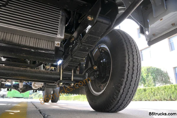Kama K6 Fulaika 103 ch 4X2(6 roues) Camion à benne amovible pour ordures Châssis (3) | 86Trucks