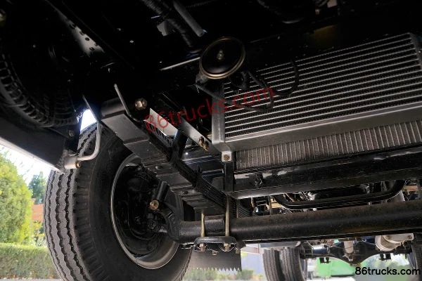 Kama K6 Fulaika 103 ch 4X2(6 roues) Camion à benne amovible pour ordures Châssis (2) | 86Trucks