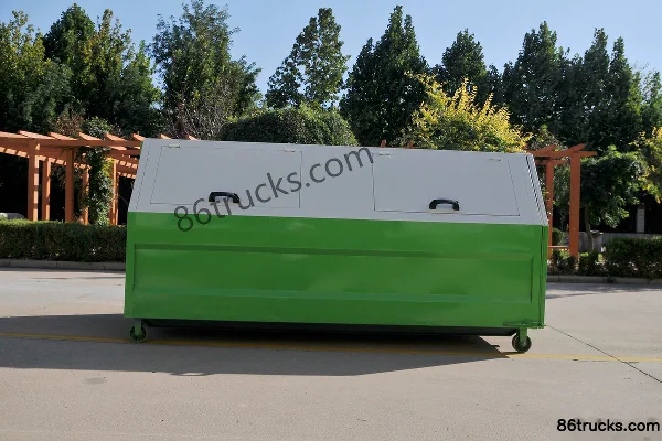 Kama K6 Fulaika 103 ch 4X2(6 roues) Camion à benne amovible pour ordures Carrosserie (2) | 86Trucks