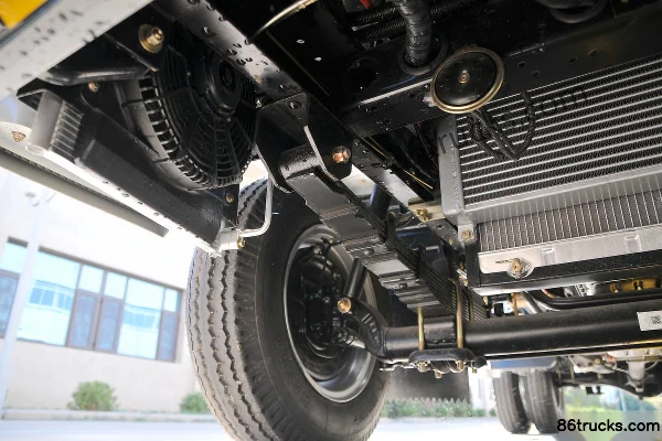 Kama K6 Fulai Ka 102hp 4X2(6 wheels) Self-loading Garbage Truck Chassis (2) | 86Trucks