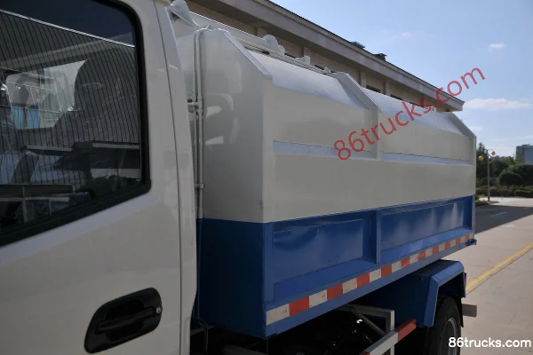 Kama K6 Fulai Ka 102hp 4X2(6 wheels) Self-loading Garbage Truck Body (2) | 86Trucks