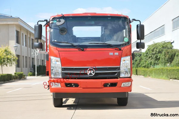 Kama Kaijie M6 129hp 4X2(6 wheels) Flatbed Truck Exterior (2) | 86Trucks