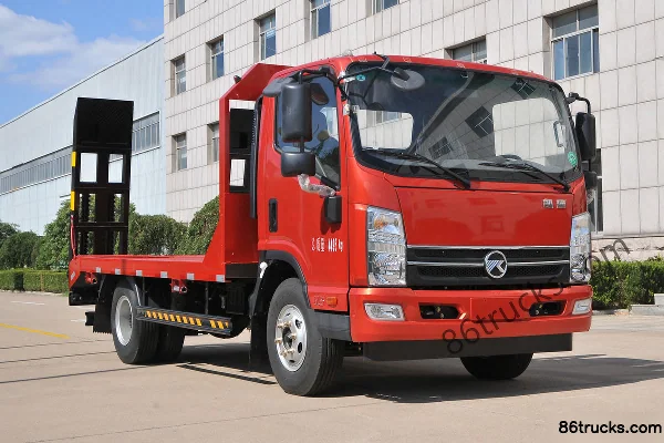 Kama Kaijie M6 129hp 4X2(6 wheels) Flatbed Truck Exterior
