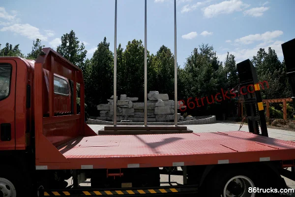 Kama Kaijie M6 129hp 4X2(6 wheels) Flatbed Truck Body (2) | 86Trucks