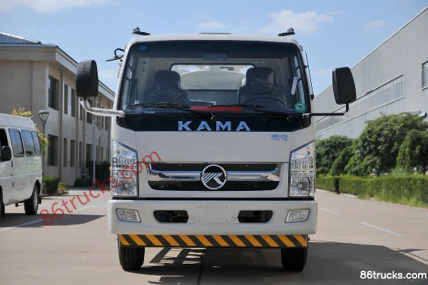Kama K8 Fuyunlai 110hp 4X2(6 wheels) Fecal Suction Truck Exterior (2) | 86Trucks