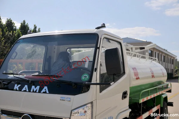 Kama K8 Fuyunlai 110hp 4X2(6 wheels) Fecal Suction Truck Body (1) | 86Trucks