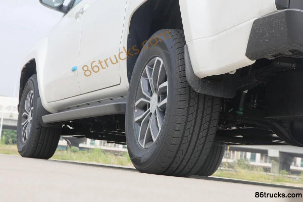 JMC Yuhu EV 2022 2WD Double Cab Pure Electric Pickup 60.16kWh Body (2) | 86Trucks