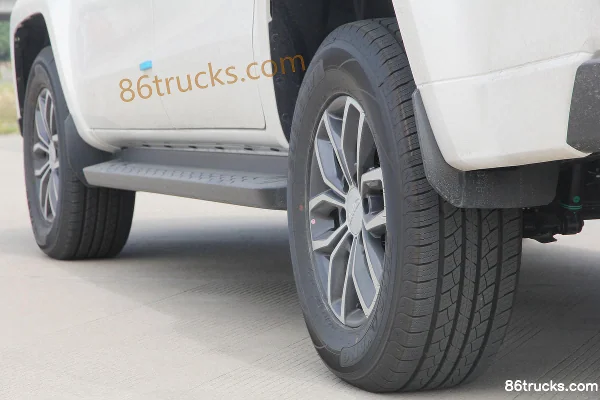 JMC Yuhu EV 2022 2WD Double Cab Pure Electric Pickup 60.16kWh Body (1) | 86Trucks