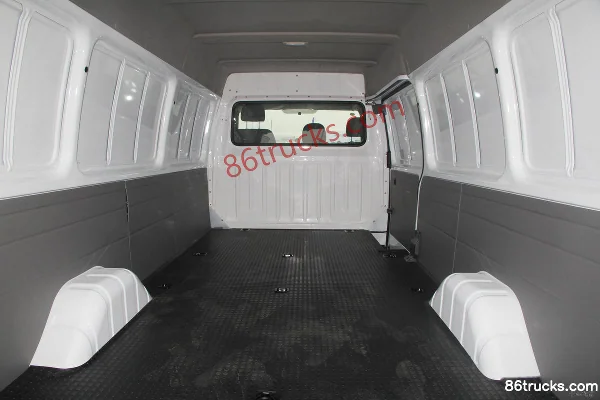 JMC Teshun EV version transport commercial 5,7 m fourgon fermé électrique à empattement long (toit mi-haut) 80,4 kWh Caisse (2) | 86Trucks
