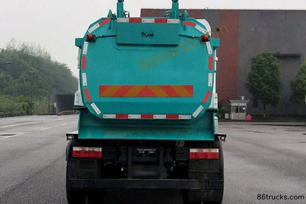 SHACMAN Commercial Vehicle E9 6.6m Single Row Electric Kitchen Waste Truck 108.6kWh 4X2(6 wheels) Exterior (3) | 86Trucks