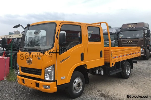 FAW Hongta FAW Jiefang Gongshi 98 ch 4X2(6 roues) plateau léger double cabine 2,67 m Extérieur (3) | 86Trucks