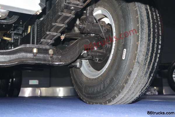 Hyundai Commercial Vehicle Hongtu 500 154 hp 4X2(6 wheels) 3.835m semi-row flatbed light truck (Fast Gear 10-speed) Chassis (3) | 86Trucks