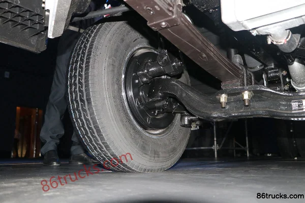 Hyundai Commercial Vehicle Hongtu 500 130hp 4X2(6 wheels) 4.165m Single Row Box Light Truck (6-Speed) Chassis (2) | 86Trucks