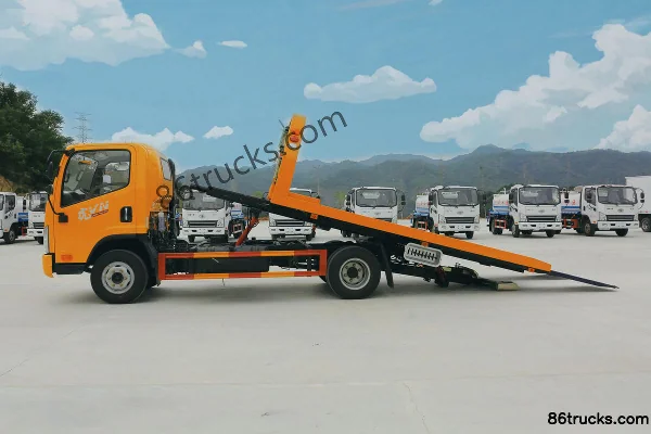 FAW Jiefang Hu VN 110hp 4X2(6 wheels) Tow Truck (Zhuanzhi Brand) Exterior (3) | 86Trucks