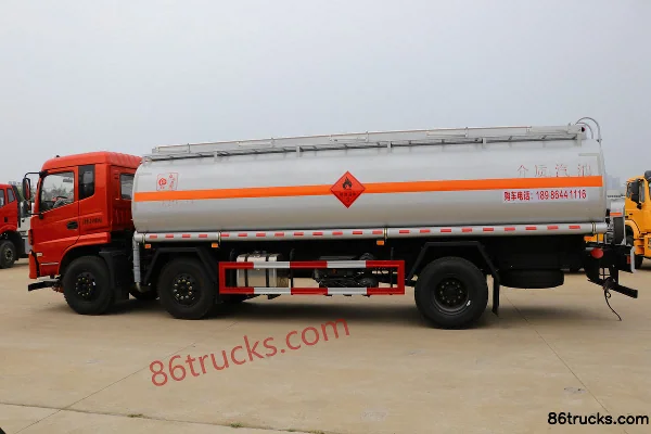 Dongfeng Tesheng 220hp 6X2(8 wheels) Fuel Tank Truck (Chusheng Brand) Exterior (3) | 86Trucks