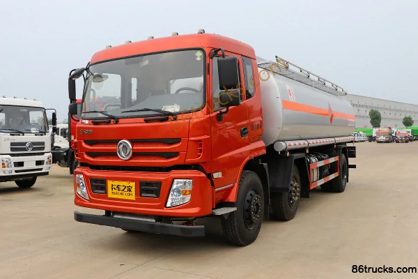 Dongfeng Tesheng 220hp 6X2(8 wheels) Fuel Tank Truck (Chusheng Brand) Exterior (2) | 86Trucks