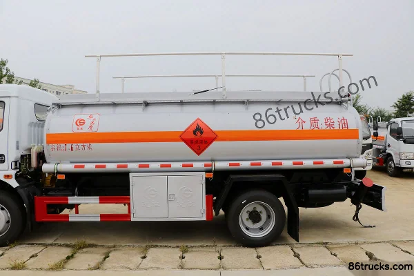 Dongfeng Duolika 117 ch 4X2(6 roues) camion citerne (Chusheng) Carrosserie (1) | 86Trucks