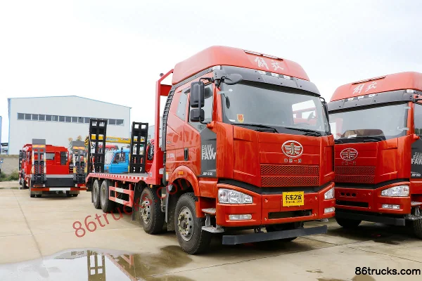 FAW Jiefang J6P Mountain Edition 350hp 8X4(12 wheels) Flatbed Truck (Shenhu Brand) Exterior