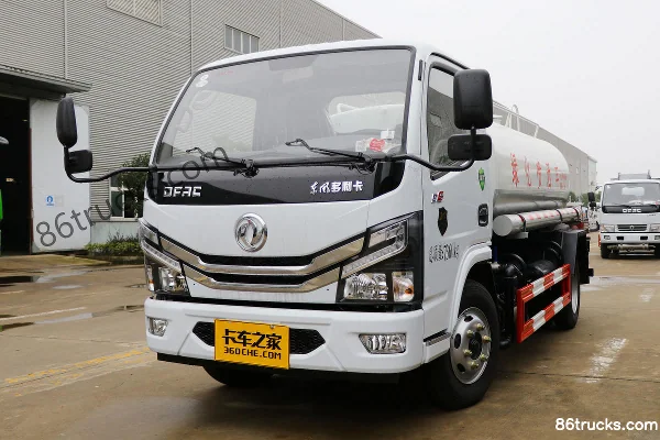 Dongfeng Duolika D6 Édition 20e anniversaire 140 ch 4X2(6 roues) camion citerne d'arrosage (marque Runzhixing) Extérieur (3) | 86Trucks