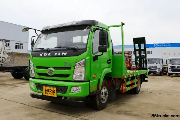 Yuejin Kaituo X500 140hp 4X2(6 wheels) Flatbed Truck Exterior (3) | 86Trucks