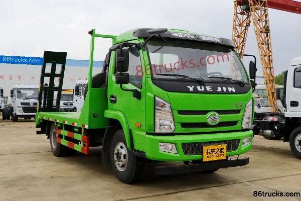 Yuejin Kaituo X500 140hp 4X2(6 wheels) Flatbed Truck Exterior