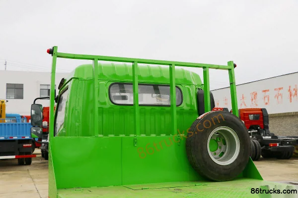 Yuejin Kaituo X500 140hp 4X2(6 wheels) Flatbed Truck Body (2) | 86Trucks