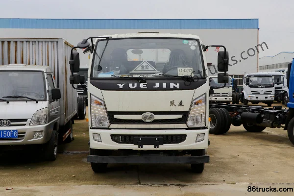 Yuejin Kaituo X300 110hp 4X2(6 wheels) 4.2m gas cylinder transport truck Exterior (2) | 86Trucks