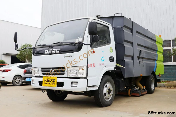 Dongfeng Duolika D6 102 ch 4X2(6 roues) camion balayeuse (marque Chusheng) Extérieur (3) | 86Trucks