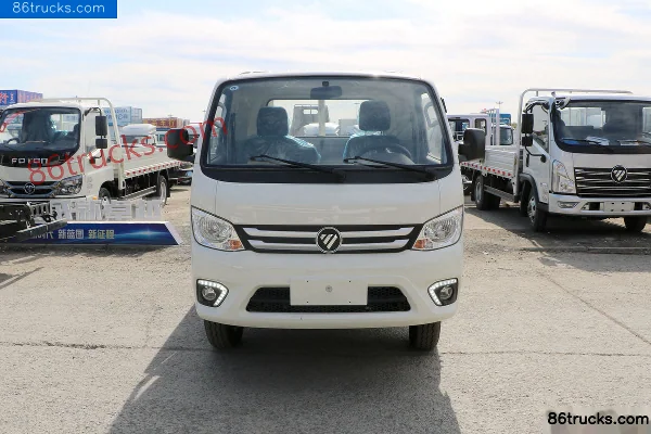 Foton Times Small Card Star 1 Diesel 88hp 4X2(6 wheels) 3.7m Single Row Flatbed Mini Truck Exterior (2) | 86Trucks