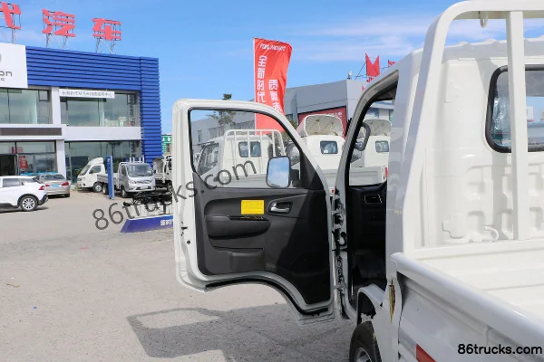 Foton Times Small Card Star 1 Diesel 88hp 4X2(6 wheels) 3.7m Single Row Flatbed Mini Truck Cab (1) | 86Trucks