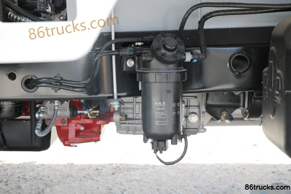 Foton Times Small Card Star 1 Diesel 88hp 4X2(6 wheels) 3.7m Single Row Flatbed Mini Truck Chassis (3) | 86Trucks